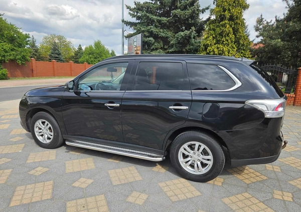 Mitsubishi Outlander cena 61400 przebieg: 173000, rok produkcji 2014 z Rawicz małe 232